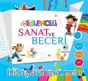 Eğlenceli Sanat ve Beceri Mavi Kitap 4 Yaş