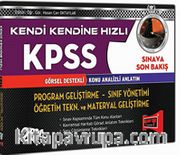 2014 KPSS Program Geliştirme-Sınıf Yönetimi Öğretim Tekn. Ve Materyal Geliştirme Kendi Kendine Hızlı Görsel Destekli Konu Analizli Anlatım