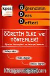 2015 KPSS KPSS Eğitim Bilimleri Öğretim İlke Ve Yöntemleri Öğretim Teknolojileri Ve Materyal Tasarımı Öğrencinin Ders Defteri