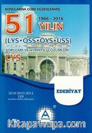 LYS Edebiyat 51 Yılın Çıkmış Soruları
