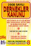 2908 Sayılı Dernekler Kanunu