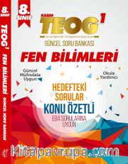 8. Sınıf TEOG 1 Fen Bilimleri Güncel Soru Bankası (Konu Özetli )