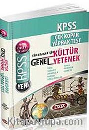KPSS Genel Kültür Genel Yetenek Çek Kopar Yaprak Test