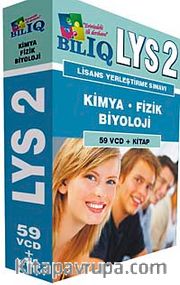 BİL IQ LYS2 Fizik, Kimya, Biyoloji 59 VCD + Kitap