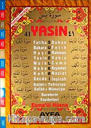 41 Yasin Arapça (Rahle Boy-Şamua-4 Renk Kod:012)