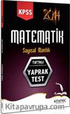 2014 KPSS Matematik Sayısal Mantık Tırtıklı Yaprak Test