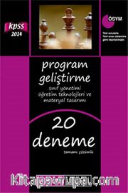 2014 KPSS Program Geliştirme 20 Deneme