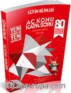 2014 KPSS Eğitim Bilimleri Aç Konu Kapa Soru