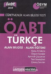 2014 ÖABT Türkçe Alan Bilgisi-Alan Eğitimi