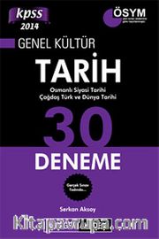 2014 KPSS Tarih Genel Kültür 30 Deneme