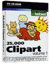 25,000 Clipart VOL 1 Green Label / 25.000 Clipart, Şekil ve Resim I Kod:GS.01788&