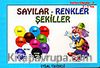 Karton Kitaplar 7 / Sayılar - Renkler - Şekiller