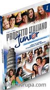 Progetto Italiano Junior 1 (Ders Kitabı ve Çalışma Kitabı +CD) İtalyanca Temel Seviye