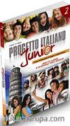 Progetto Italiano Junior 2 (Ders Kitabı ve Çalışma Kitabı +CD) İtalyanca Orta-Alt Seviye