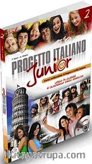 Progetto Italiano Junior 2 (Ders Kitabı ve Çalışma Kitabı +CD) İtalyanca Orta-Alt Seviye