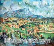 St. Victoire Dağı / Paul Cezanne (CPA 003-60x75) (Çerçevesiz)