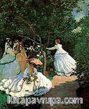Bahçede Kadınlar / Claude Monet (MCL 035-50x60) (Çerçevesiz)
