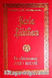 Barla Lahikası Lügatçeli (Büyük Boy)