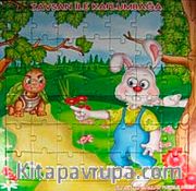 Tavşan ile Kaplumbağa Yapboz / Klasik Masallar Puzzle Dizisi