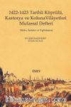 1422-1423 Tarihli Köprülü, Kastorya ve Koluna Vilayetleri Mufassal Defteri
