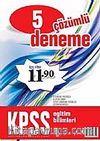 KPSS Eğitim Bilimleri 5 Çözümlü Deneme