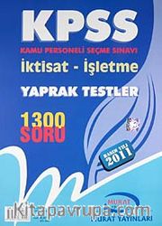 KPSS İktisat-İşletme Yaprak Testler (1300 Soru)