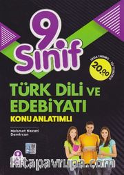 9. Sınıf Türk Dili ve Edebiyatı Konu Anlatımlı