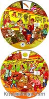 Kelime Çarkı - Meyveler ve Sebzeler (İngilizce, İspanyolca, Almanca, Fransızca, İtalyanca)