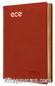 2013 Ece Ajanda - Datça (Ürün Kodu:15) Kırmızı