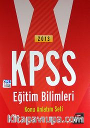 2013 KPSS Eğitim Bilimleri Konu Anlatım Seti