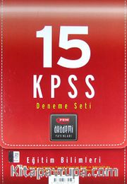 15 KPSS Deneme Seti / Eğitim Bilimleri