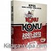 KPSS Genel Yetenek - Genel Kültür Konu Konu 2001-2012 Çıkmış Sorular