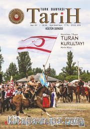 Türk Dünyası Araştırmaları Vakfı Dergisi Eylül 2016 / Sayı:357