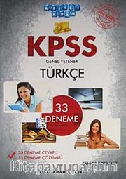 2011 KPSS Genel Yetenek Türkçe 33 Deneme