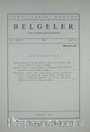Belgeler Dergisi Sayı 32