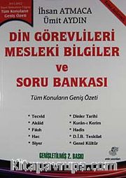 2011-2012 Din Görevlileri  Mesleki Bilgiler ve Soru Bankası - Konu Anlatımlı