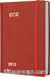 2013 Ece Ajanda - Marmaris (Ürün Kodu:10) Kırmızı