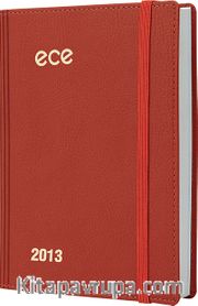 2013 Ece Ajanda - Marmaris (Ürün Kodu:10) Kırmızı