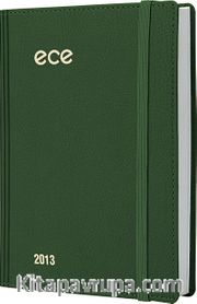 2013 Ece Ajanda - Marmaris (Ürün Kodu:10) Yeşil