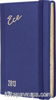 2013 Ece Ajanda - Muhtıra Serisi 3DL Cep (Ürün Kod:3) Lacivert