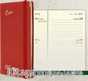 2013 Ece Ajanda - Muhtıra Serisi 4DL Cep (Ürün Kod:4) Kırmızı