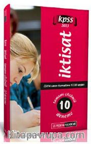 2013 KPSS İktisat Tamamı Çözümlü 10 Deneme
