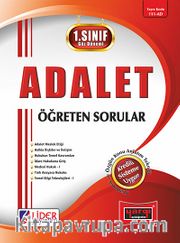 Adalet Öğreten Sorular / 1. Sınıf - 1. Yarıyıl