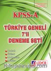 KPSS-A Türkiye Geneli 7'li Deneme Seti