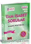 Tam İsabet Sorular Maliye Politikası-1 4. Sınıf 7. Yarıyıl