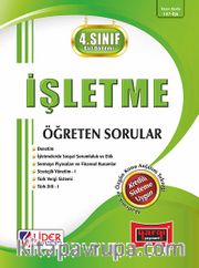 İşletme Öğreten Sorular / 4.Sınıf - 7.Yarıyıl (Kod:147-İŞL)