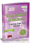 Tam İsabet Sorular Çağdaş Türk Yazı Dilleri-1 3. Sınıf 5. Yarıyıl