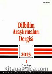 Dilbilim Araştırmaları 2013 / 1