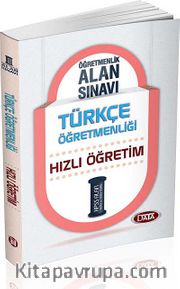 Öğretmenlik Alan Sınavı Türkçe Öğretmenliği Hızlı Öğretim