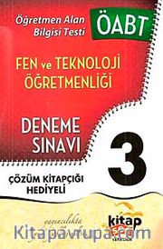 ÖABT Fen ve Teknoloji Öğretmenliği 3 Deneme Sınavı